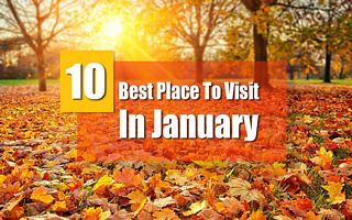 Best Places To Visit in January: India Popular destinations