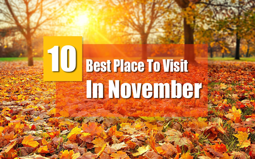 Best Places To Visit in November: India Popular destinations